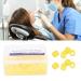100 Non-Toxic Silicone Dental Color Code Rings - Yellow Orthodontic Instrument Bands for Easy Identification - Buy Online on SooperMarket.com