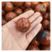 Natural Crystal Rough Ornament 1pc Natural Crystal Spheres Stone Decorations Arts Crafts Red Jasper Ball for Fengshuifor Fengshui Decoration Gift Decoration 1pc 40-50mm