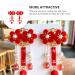 KALLORY Baby Hair Accessories: Tassel & Kimono Flower Hair Clip Set - Girl Hair Clips in Chinese Ancient Style (1 Pair) - Buy Online on SooperMarket.com