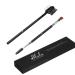 Metal Eyelash Comb and Eyebrow Brush with Spoolie 2 Pieces Professional Makeup Tools Set Best For Eyeliner Define Lash & Brow Cosmetics