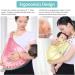 HINATAA Breathable Baby Sling | Adjustable Wrap Carrier with 3D Mesh Fabric | Summer Ready (Pink) - Buy Online on SooperMarket.com