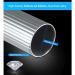 photovoltaic cleaner window cleaning pole 4-12M Water/Hose Fed Pole Cleaning Brush Equipment Window Cleaning Brush Equipment Photovoltaic Panel Cleaning 30cm Brush Head 7m 55cm Brush Head 11M/36FT - Buy Online on SooperMarket.com