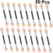 BELLIFFY 50pcs Brush Eyeshadow Cosmetics Eyeshadow Sponge Brush Make up for Face Pink - Buy Online on SooperMarket.com