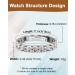 EnerCoppeX Magnetic Bracelets for Women Stainless Steel Bracelet with Effective Healing Magnets Adjustable Jewelry Gift (STB-2475ESDWK) - Buy Online on SooperMarket.com