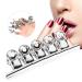 Nail Extension Clips 5pcs Stainless Steel Silver C Curve Nail Extension Clips Multifunctional Nail Art Accessories