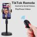 Bluetooth Remote & Page Turner Control for Cellphones/Tablets - Scroll Tiktok Videos, Play/Pause Functions - Andriod 8.0+ and iOS 6.0+ Compatible - Buy Online on SooperMarket.com