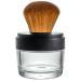 Soft Sable Tone Taklon Kabuki Brush with Sifter Jar | Ideal for Mineral Makeup & Custom Foundations - Buy Online on SooperMarket.com