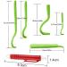 EasyULT 7Pcs Tick Remover Tool Tick Remover Kit with Set of 5 Tick Hook 2 Tick Removal Pen Painlessly Tick Remover for Dogs Cats Humans(Green) Green1 - Buy Online on SooperMarket.com