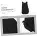 minkissy Barber Apron Work Dress Barber Uniform Vest Double Back Hairdressing Tool Polyester - Buy Online on SooperMarket.com