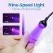 AORAEM Double-Headed UV LED Nail Lamp - Quick-Dry Manicure Dryer with Portable Gooseneck & Clamp | Professional Home & Salon Use - Black - Buy Online on SooperMarket.com