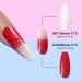 28g/Box Red & White Temperature Change Shine Glitter Dip Powder Nails | Long-lasting Dipping Nails - No UV Light Needed | UKA - Buy Online on SooperMarket.com