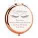 MYOSPARK Esthetician Gift Beautician Compact Makeup Mirror Lashes Girl Gift Cosmetology Graduate Gift Eyelashes Artist Gift (Esthetician Mirror)