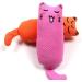 Legendog 5Pcs Catnip Toy - Bite Resistant Cat Chew Toy for Cats - Catnip Filled Cartoon Mice - Multicolor - Buy Online on SooperMarket.com