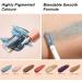Oulac Liquid Glitter Eyeshadow - Metallic Baby Pink Shimmer Eyeliner, Vegan & Cruelty-Free - Pink Volt (15) - Buy Online on SooperMarket.com