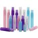 Zeoabsy 10pc Empty 3ml Matt Transparent Spray Bottles - Fine Fog Pumps & 2x Funnels for Water & Alcohol - Ideal for Perfume Travel Kits - Buy Online on SooperMarket.com