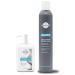 KERACOLOR Kit of 3-in-1 (Cleanse + Conditioner + Color) Silver Semi-Permanent Hair Dye and Finishing Hair Spray 10oz