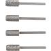 Nail Art Drill Polishing Removing Nail Gel 4 Pieces Nail Tungsten Steel Drill Grinding M C F XF with Storage Box for Nail Studio - Buy Online on SooperMarket.com