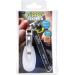 STYLFILE Nipper Clipper with Safety Spy Hole & Curved Baby S-File - Stainless Steel Toddler Manicure Set Designed for Infants Tiny Nails White 2 Count (Pack of 1) - Buy Online on SooperMarket.com