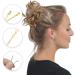 BasicSense 30pcs 48mm Metal Bobby Kirby Wavy Grips/Pins - Golden Blonde - Buy Online on SooperMarket.com