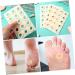 KOMBIUDA 5 Sheets Callus Cushions Bunion Cushion Callus Pads Abrasion Proof Callus Cushion Corn and Callus Remover for Feet Corn Cushion for Feet Breathable Latex Sponge Floor Mat - Buy Online on SooperMarket.com