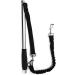 T Tocas Stainless Steel Bicycle Dogs Leash - Walk & Ride with Hands Free Pet Training Lead Comfortable Silicone Handle Black Handle - Buy Online on SooperMarket.com