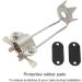 Cane Ice Grip Attachment for Walking Mobility Crutches Non Slip Ice Grip with Durable Steel Tip - Buy Online on SooperMarket.com