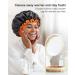 Kids Small Black Shower Cap | Double Layers Waterproof Bathing Hair Cap | Reusable & Comfortable | Non-fading & Stretchy Shower Hat | Pack of 1 Black + Orange - Buy Online on SooperMarket.com