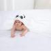 Bamboo Hooded Baby Bath Towel Toddler Wearable Blanket | Large Size Animal Bathrobe (Panda) - 75x100cm - Buy Online on SooperMarket.com