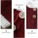 KESYOO Santa Claus Red Hat Newborn Baby Photography Romper Handmade Crochet Knitted Costume for Boys and Girls - Buy Online on SooperMarket.com