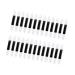 100pcs Eyeshadow Sponge Beauty Sponge Make up Applicators for Face Double Ended Makeup Brush Makeup Eyeshadow Eye Shadow Women Eyeshadow Brush Suit Travel Disposable White