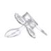 Landofgenie Adult Pacifier - Big Sucker Sign 2-Pack Transparent Design Black & White - Unique Gift for Grown-Ups - Buy Online on SooperMarket.com