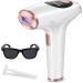 Permanent IPL Laser Hair Removal for Women & Men - At-Home Painless 999 999 Flashes for Armpits Back Legs Arms Face & Bikini Line - Buy Online on SooperMarket.com