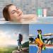 Rogue Silicone Travel Bottles Set - 6x85ml Toiletries Container for Shampoo Shower Gel & Personal Hygiene | Perfect Travel Essentials - Buy Online on SooperMarket.com