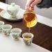 New style persimmon persimmon tea set Deyu white porcelain enterprise employee souvenir business practical gift/123 - Buy Online on SooperMarket.com