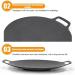 34cm Grill Pan Korean Round Non-Stick Barbecue Camping Pan Travel Outdoor Frying Barbecue Accessories L5I5 BBQ - Buy Online on SooperMarket.com