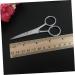 WOONEKY 2pcs Barber Shaving Tools Set - Stainless Steel Straight Razor & Mustache Scissors | Old Fashioned Yangjiang Manual Shaver - Buy Online on SooperMarket.com
