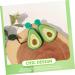 Abaodam 4 Pairs Avocado Earrings Avocado Gifts Avacado Bridal Earrings for Wedding Fashion Earrings for Women Sushi Go Drop Earrings Avocados Accessories Acrylic Miss Personality - Buy Online on SooperMarket.com