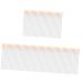 Baluue 300 Pcs Disposable Eyeliner Brush Eyeliner Applicator Powder Eyeliner Brush Detail White Nylon