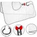 Waibu Hair Salon Cape - Professional Hairdresser Cape for Haircuts Beard Shaping and Hair Coloring - Ideal Barber Cape for Adults - Buy Online on SooperMarket.com