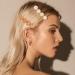 16Pcs Crystal Hair Clips - Round Rhinestone Duckbill Hair Barrettes for Women - Bling Geometric Alligator Hair Pins - Wedding Bridal Bridesmaid Hair Accessories - Buy Online on SooperMarket.com