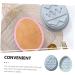 Zerodeko 2pcs Cake Silicone Mold Egg Shaped Mold Tuile Molds Silicone DIY Baking Moulds Easter Bunny Egg Silicone Easter Eggshell Semi Sphere Silicone 3D Silicone Mold Food Silica Gel Fudge 19.9x16.4cm Blue - Buy Online on SooperMarket.com