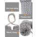 Baby Toddler Furry Winter Gloves | Cozy Knit Mittens for Kids 0-3 Years | Insulated Snow Gloves with Fleece Lining | Warm Gift - Dark Grey - Buy Online on SooperMarket.com
