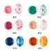 Saviland Dried Flower Gel Nail Polish Kit - 6 Colors Soak Off U V LED Varnish for Manicure Nail Art (Pink Blue Yellow) - Buy Online on SooperMarket.com
