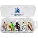 Njord Kalastus Jig Spinner Set 2023 - 5-Piece 20g UV-Active Lead Head for Perch Pike Zander & D bel | Colorful Trigger Hook | International Shipping - Buy Online on SooperMarket.com