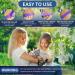 YOTANGO Cat Collar Repellent 4 Pack Cat Collar-Built-in Pant-Based Formula Strong Repellency Slow Release Pleasant Aroma Waterproof (PurpleGrey) - Buy Online on SooperMarket.com