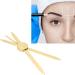 Eyebrow Ruler Adjustable Accurate Positioning Stainless Steel Material Gold Design Brow Measuring Tool Stainless Steel Fabric the Eyebrow Ruler Is Made Simple Convenient to Use i - Buy Online on SooperMarket.com