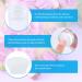 Clear Nail Art Stamper Set - Silicone French Manicure and Jelly Stamp for DIY Nail Art Accessories - Perfect for French Smile Lines - Buy Online on SooperMarket.com