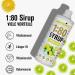 Nutrify Vital Fitness Drink 1:80 Syrup - 3x1L Sugar-Free Lemon Lime Set | 240 Liters of Low-Calorie Sports Beverage with Vitamins & L-Carnitine - International Shipping Available - Buy Online on SooperMarket.com