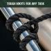 Ironclad Supply Tarred Bank Line 100% Nylon Twine - Heavy Duty for Fishing, Hunting, Camping - 1 lb #36 Twisted - Buy Online on SooperMarket.com