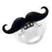 Ventdouce Funny Mustache Pacifier for Newborns | Curly Beard Binky for 0-6 Months | Unique Gift for Boys & Girls - Buy Online on SooperMarket.com